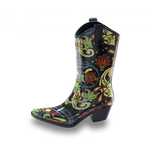 Funky Cowboy Welly Boots - Wellies like a cowboy boot